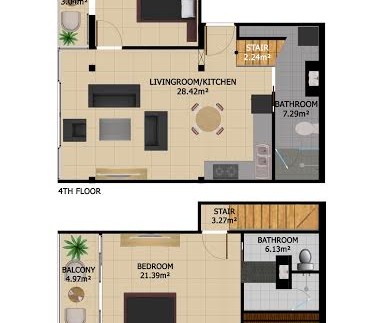 Plan for small apartment